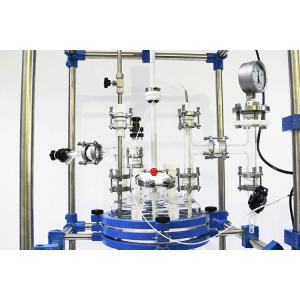 Buy cheap Safe Processing Chemical Glass Reactor Completely Sealed System from wholesalers