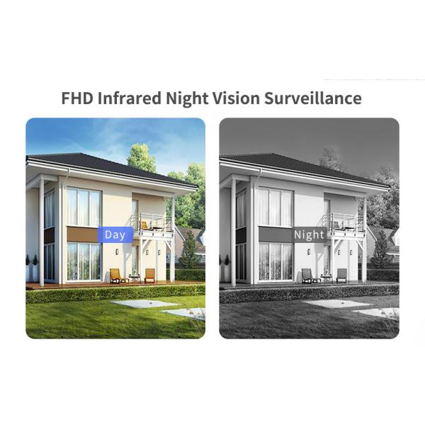 Tuya App TCP CMOS 4G Wifi Security Camera 850nm Burglar Alarm Systems