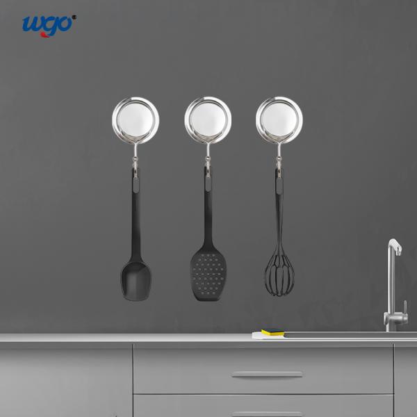 Wholesale Wall Hooks Wall Hanger Sliver Suction Single Hook