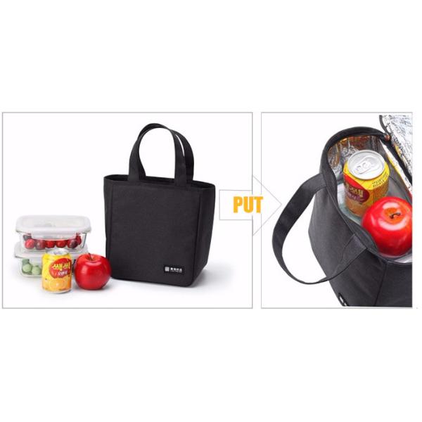 Fresh Keep Insulated Cooler Bags , Portable Freezable Lunch Bag For Picnic