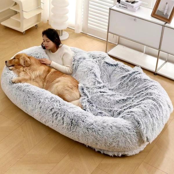 Removable Cover Rechargeable Pet Sleeping Bed Noise Canceling Cat Bed UL Certified