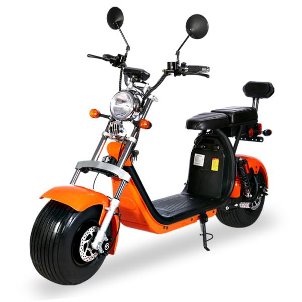 Eec Coc European Electric Scooter 120kg Long Range City Coco Fat Tire Scooter