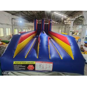 China Inflatable Bungee Run Challenge Games Interactive Play System wholesale