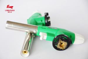 China Portable 111mm Refillable Butane Gas Torch For Baking wholesale