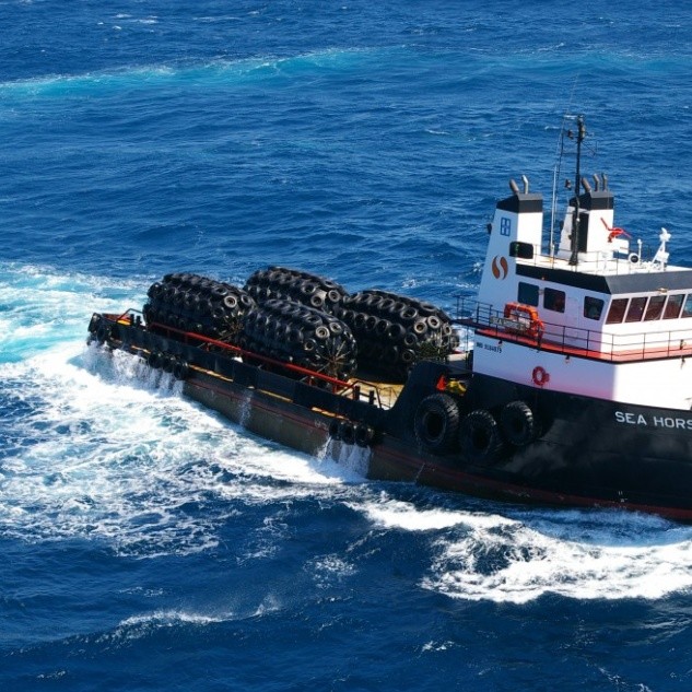 EU 80KPa Floating Fender  for Gas Carriers Best Selling Floating Dashpot