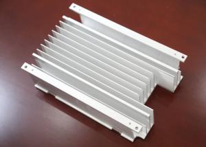 China Silver Customizable Extruded Aluminum Alloy Radiator Hot Rolling 6000 Series 6063 on sale