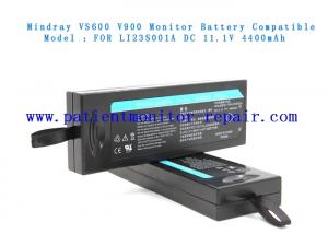 China VS600 V900 Rechargeable Li - Ion Battery For Mindray Patient Monitor Battery LI23S001A DC 11.1V 4400mAhs on sale