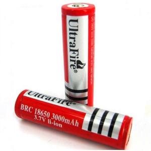 UltraFire 3000mah 3.7V 18650 Cheap Li-ion Batteries Rechargeable Battery