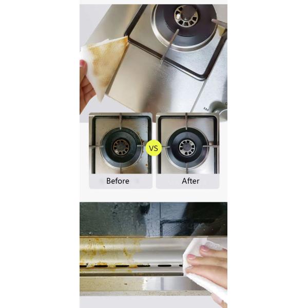 Thickened And Enlarged Kitchen Cleaning Wipes 20x25cm Household Cleaning Products