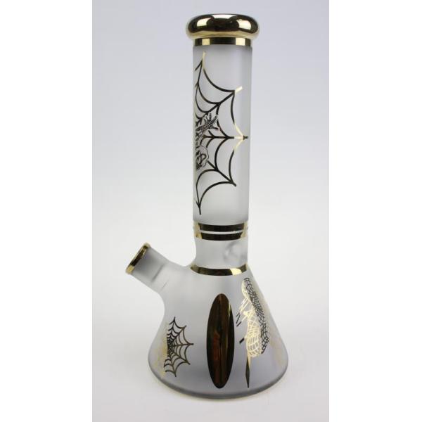 8 Inch Borosilicate Glass Smoking Water Pipe Beaker Water Pipe Hookah Pipes