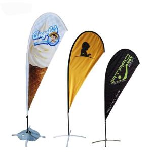Buy cheap Polyester Flying Teardrop Beach Flag , Swil Promotional Teardrop Banners from wholesalers