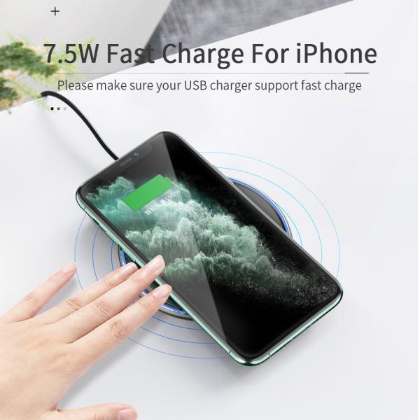 Essager 2022 Mirror Desktop Wireless Mobile Phone Charger Fast Qi Wireless Charger 10W