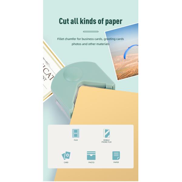 1 Hole DIY Handmade Crafts Border Punch Handmade Round Corner Paper Cutter R4 Corner Rounder Paper Punches