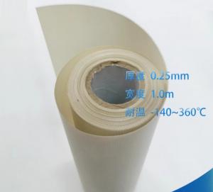 China Silicone Baking Mat PTFE Coated Glass Cloth With Bull Nose Joint wholesale