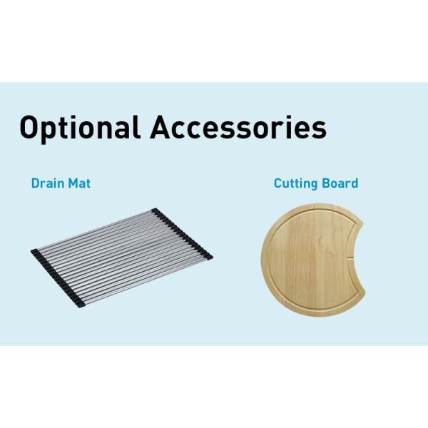 20 Gauge Stainless Steel Kitchen Sink Dual Mount With Satin Polished Finish