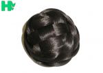 Natural Color 100% Synthetic Hair Accessories High Temperature Wire Hair Bun