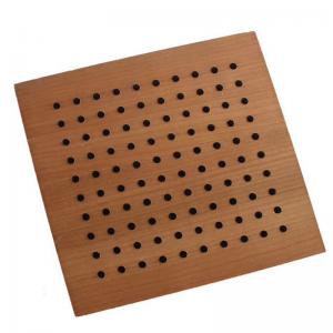 China 1220 mm*2440 mm Perforated Mineral Fiber Acoustical Ceiling Tiles Gypsum Boards on sale