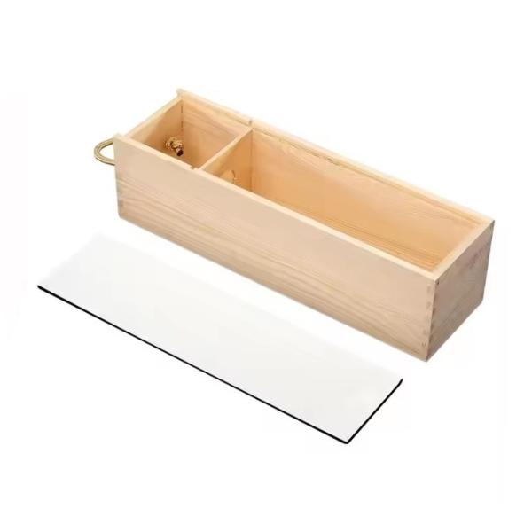 Creative DIY MDF Sublimation Blanks Custom Sublimation Wooden Wine Box