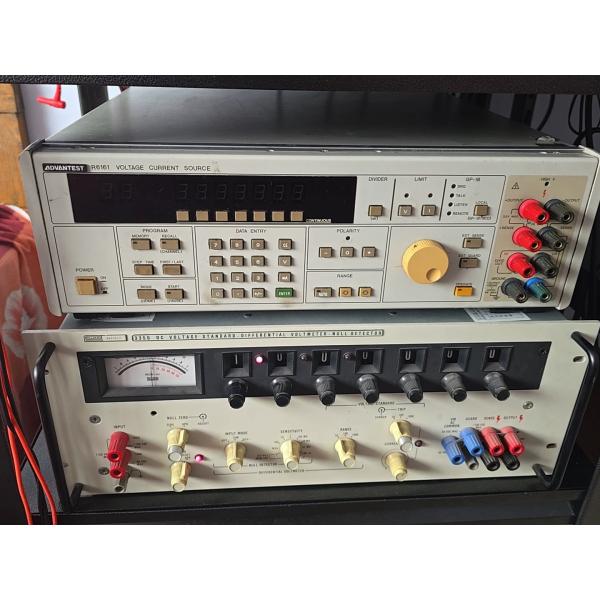 Advantest R6161 AC DC Variable Power Supply ±1200 V / 120 mA High Accuracy DC Voltage Current Calibrator