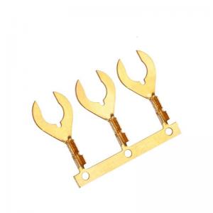 China ISO9001 Crab Foot 5.3mm Brass Y Shaped Terminal Block wholesale
