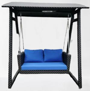 China Luxury modern outdoor hanging chair aluminum hanging bed bench hotel garden patio swings hanging chair---3031 on sale