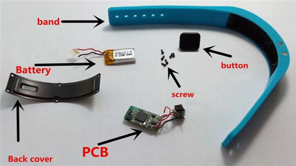 Calories brand Bluetooth 4.0 walker pedometers fitness tracker