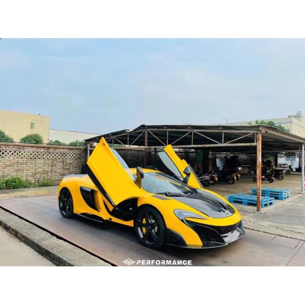 Car Front Bumper Carbon Parts for Mclaren Mp4 12C 625c 650S Upgrade to 675LT Style Body Kit