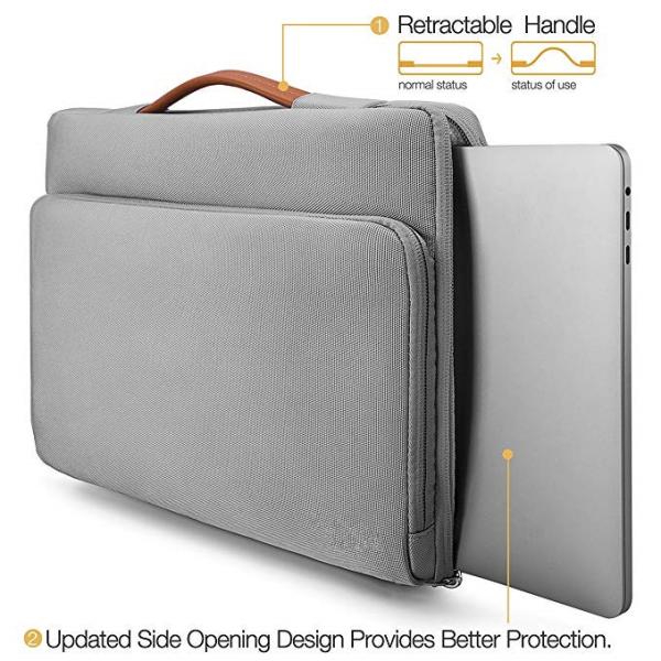 Lightweight Laptop Travel Case , Notebook Carry Bag Spill Resistant