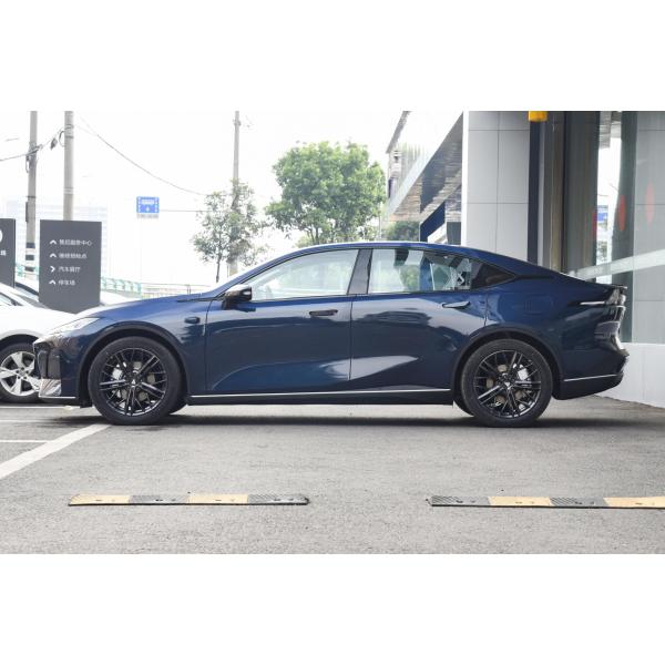 Changan Dark Blue SL03 Sedan Electric Car Mini New Energy Left Side Steering Car