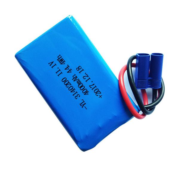 11.1V 4000mAh 44.4WH Lithium Polymer Battery Pack