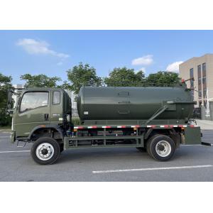 Sinotruk HOMAN 4x4 Off Road 8000L Sewer Vacuum Truck