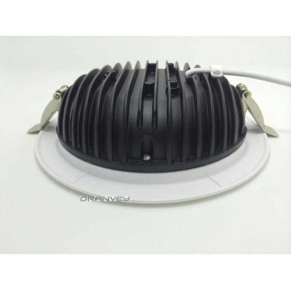 10W Round Recessed LED Down Light High Power Ultra Thin COB 90-100LM/W 3000/6500K