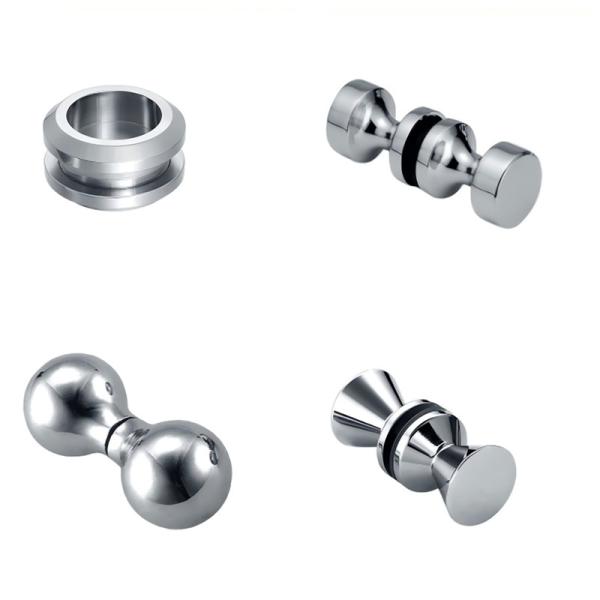 Long Lasting Glass Shower Door Handles Adjustable With Customizable Design