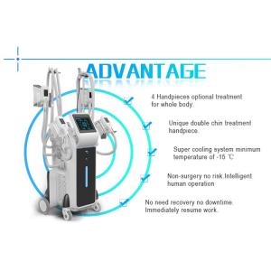 Buy cheap manufacturer best price professional strong cooling 4 head cryolipolysis machine from wholesalers