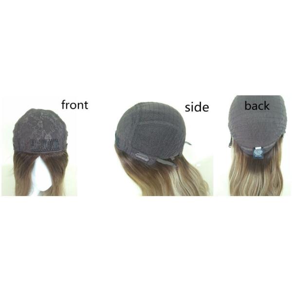 10 Inches 5A Brazilian Human Hair Kosher Wig Dark Root ,Brazilian Human Hair Wig