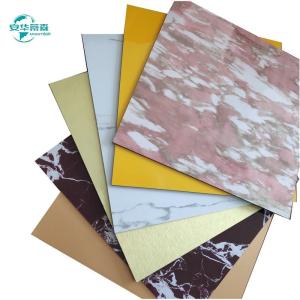 China House Construction Marble ACP 1220x2440mm Building Materials Aluminum Composite Sheet wholesale