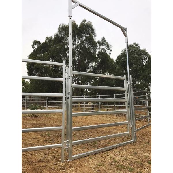 Round Corral Panels Heavy Duty 6 Oval Rail - Portable Horse Pens For Sale