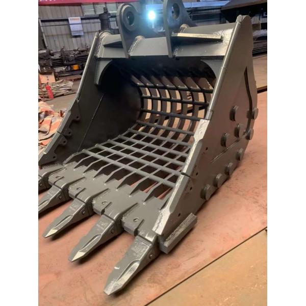 Wheel Loader Excavator Attachment 5-60 Ton Excavator Skeleton Bucket