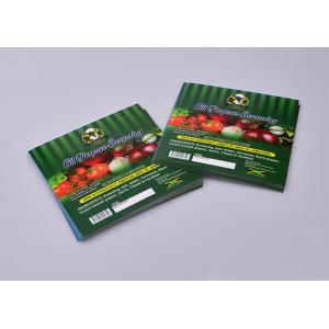 China Personalized permanent self adheisve paper seasoning food container packaging labels wholesale