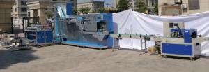 China Surgical Drape Disposable Bed Sheet Making Machine 20-50m/Min wholesale