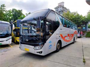 China Used Kinglong Coach XMQ6125 Mini Coach Bus 51 Seats Weichai Rear Engine Bus Coach Accessories With Yutong Higer on sale