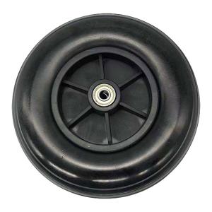 8 Inch 200mm Black  Wheelchair Pu Castor Wheel