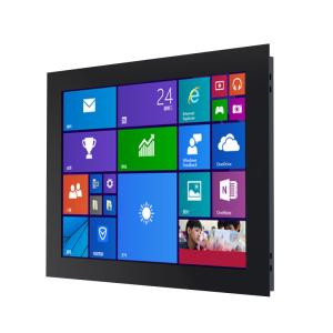 China 19 inch Wide Working Temperature IP65 Aluminium case HD LCD Open Frame Embedded Integrated Touchscreen All-in-one Fanless PC wholesale