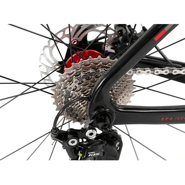 SHIMANO 105/R7000-22S Derailleur Lever Carbon Fiber Road Bike 700c 25c Hydraulic Disc Brake Bicycle for Men