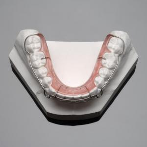 China Hawley Wrap Around Orthodontic Retainer Dental Acrylic Palate on sale