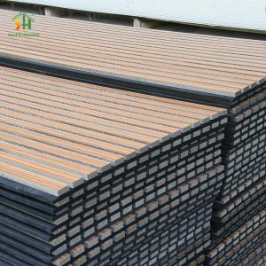 China 4x8ft E0 Grade Acoustic Slat Wall Panel MDF Wood Slat Wall Decorative wholesale