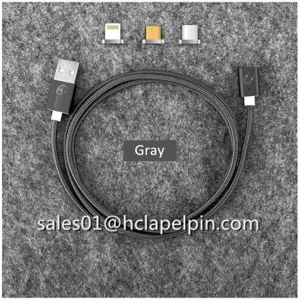 Length 1M Magnetic Cable,USB Charging Magnetic Adapter Charger Cable for Mobile Phone