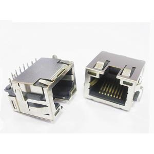 RJ45 Modular Jack,Shielded, THT,Reflow Soldering, LED