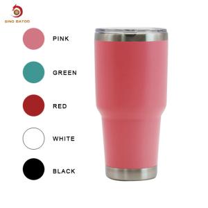 30 Oz Insulated Stainless Steel Tumbler With Lid