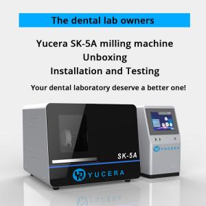 China 5 Axis Dental CAD CAM Milling Machine 800W 0.2mm Cutting Precision on sale